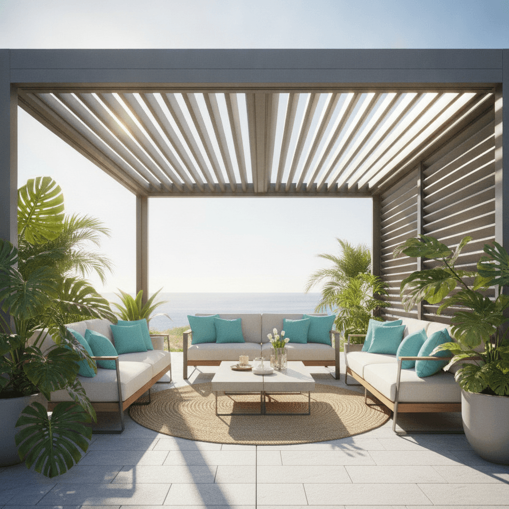 Pergola bioclimatique Mano Verde